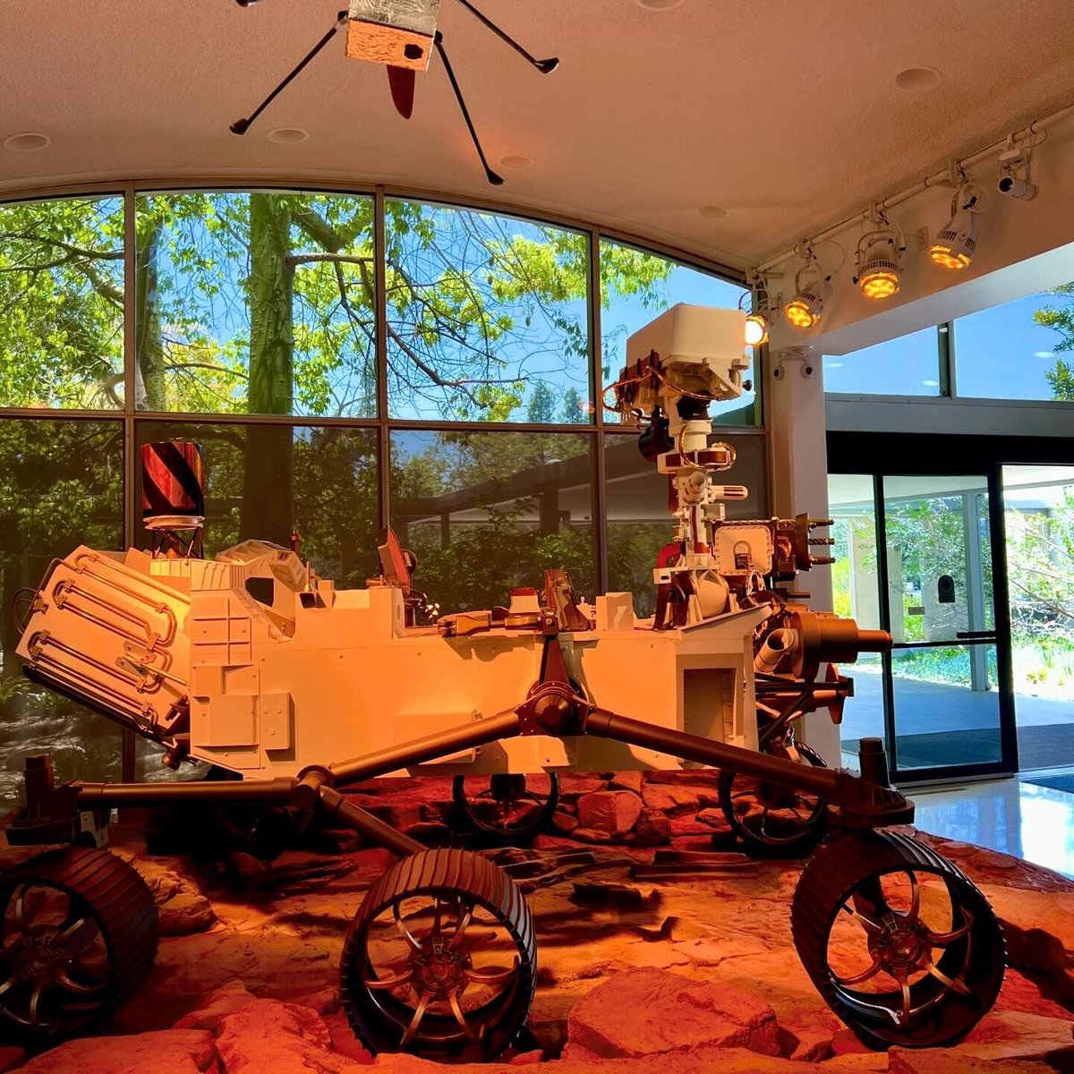 Another angle on the Mars Rover at JPL